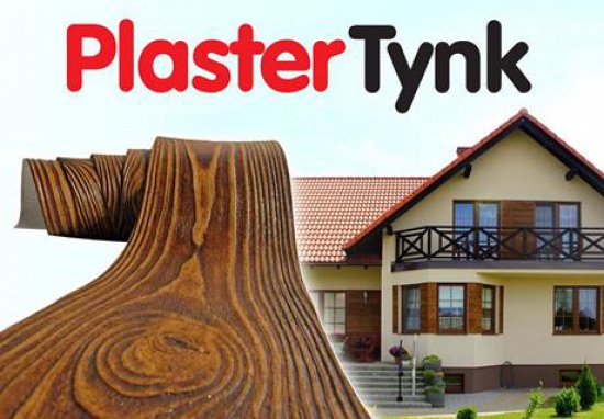 Okładzina elewacyjna PlasterTynk ,imitacja drewna